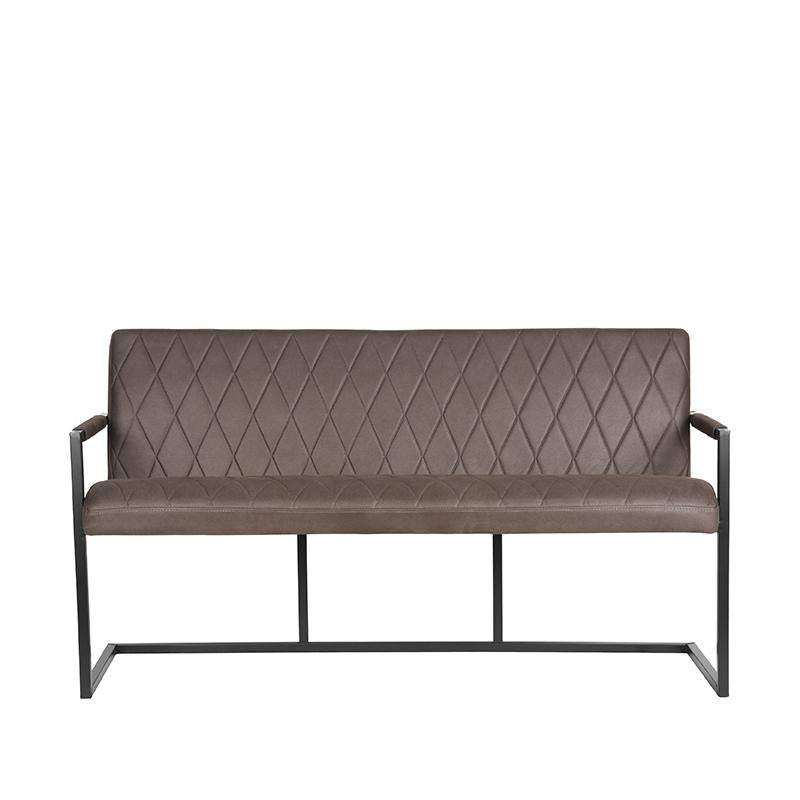 LABEL51 Eetkamerbank Denmark - Microfiber - 155 cm